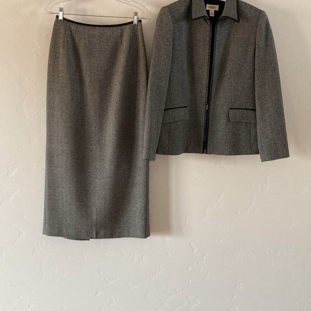 Vintage Talbots Wool Suit Skirt